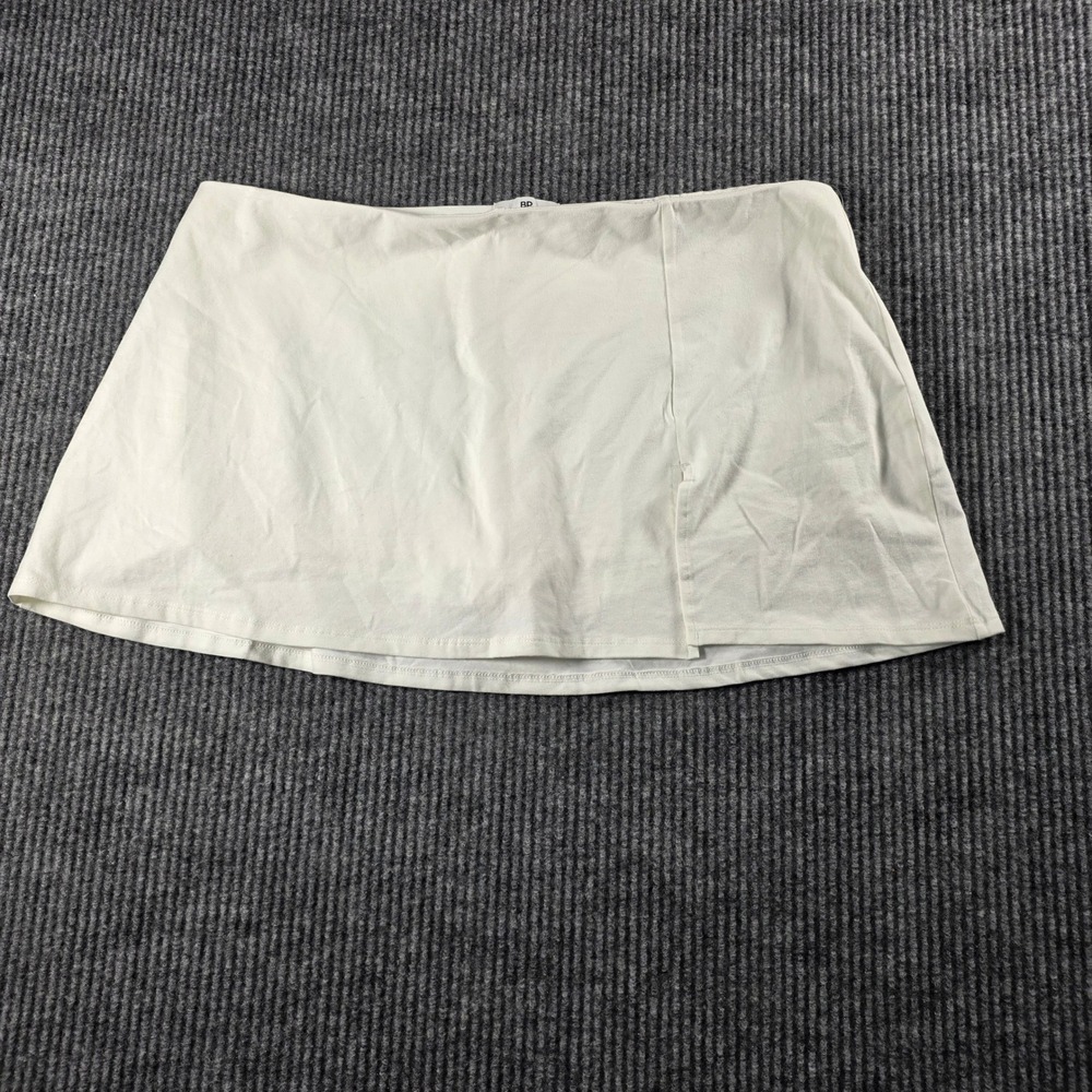 BP. Nordstrom White Mini Skort with Side Slit XL BP487980NC New